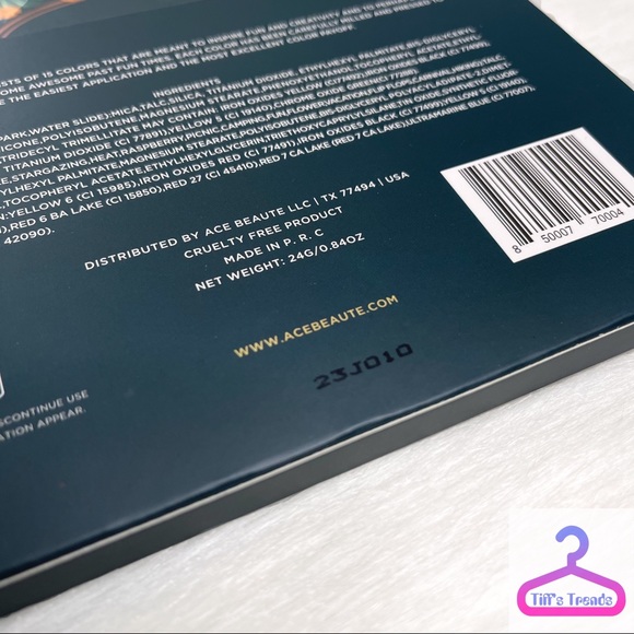 ACE BEAUTE NOSTALGIA EYESHADOW PALETTE - Picture 5 of 9